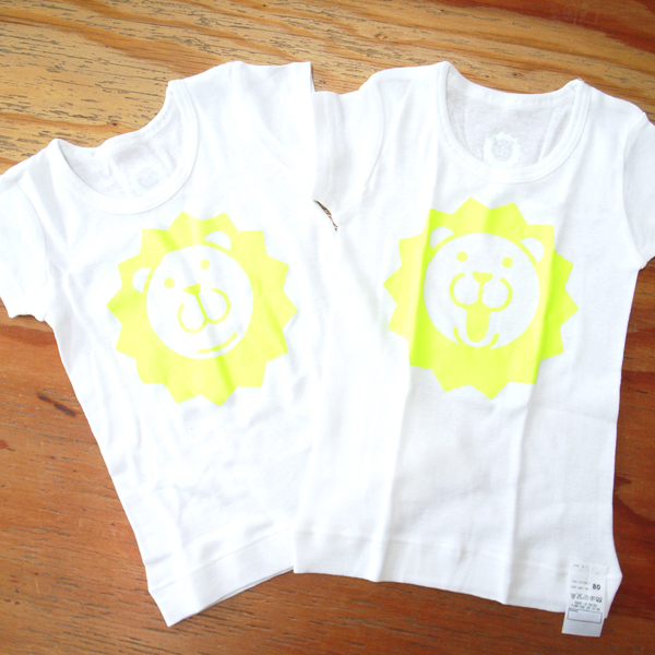 らいおんベビーTシャツ / Lion Baby T-Shirt